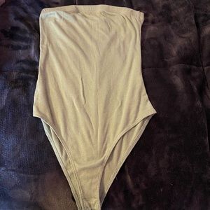 Strapless bodysuit